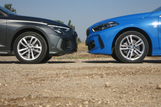 אודי A3 - ב.מ.וו סדרה 1